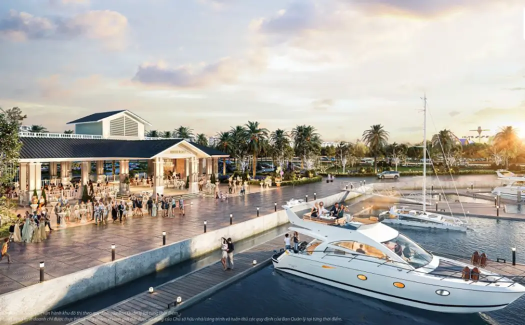 Sân golf & bến du thuyền