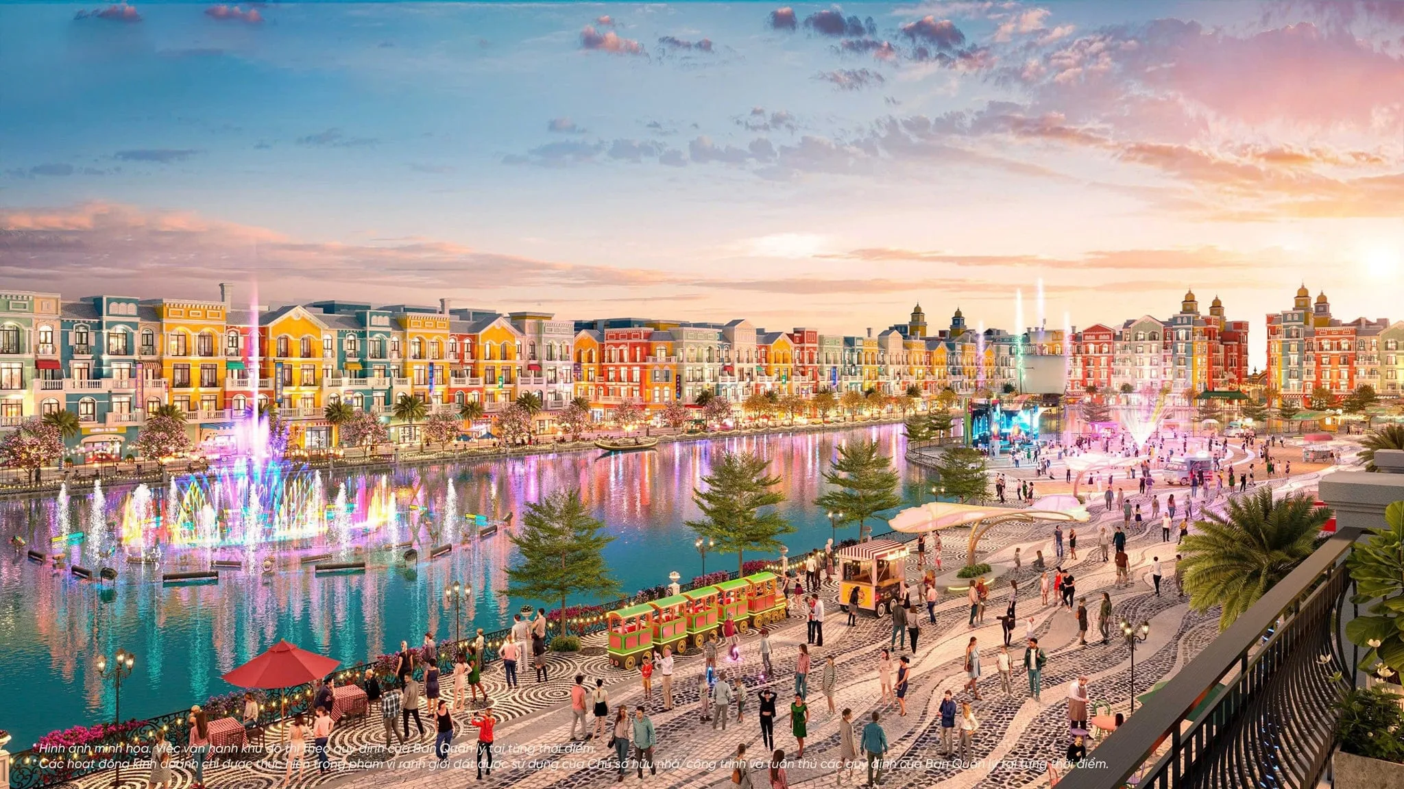 Làng Ẩm thực Vịnh Mây và Chợ Hong Kong Hải Vân Market